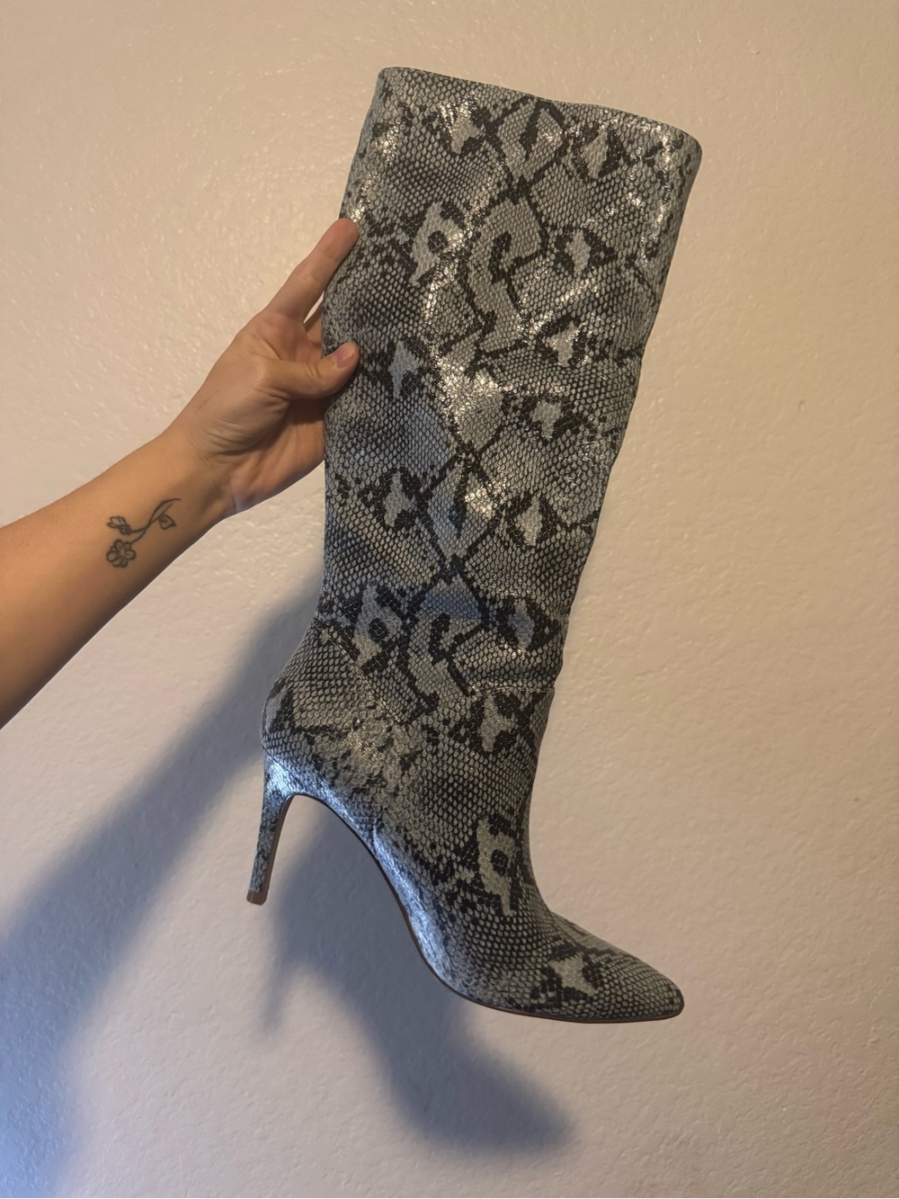 Steve Madden Kinga Faux Leather Boots